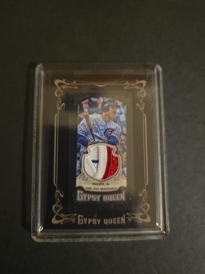 2014 Topps Gypsy Queen - Mini Relics Anthony Rizzo #GMR-AR 7/10