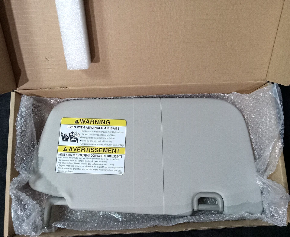 Sun Visors Driver Left Side Hand for Subaru Impreza 2008-2014 - Image 2 of 4