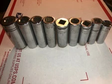 Various USA Brands 3/8 Drive SAE Deep Socket 6pt And 12pt (You Choose)