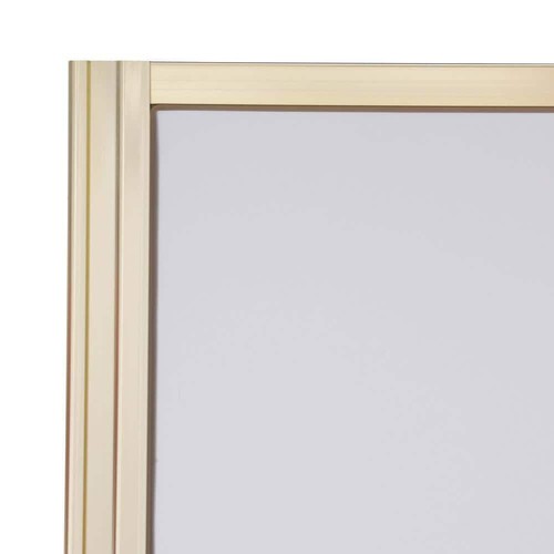 Contractors Wardrobe Sliding Closet Door 60" x 81" Mystique Glass Bright Gold - Picture 4 of 8