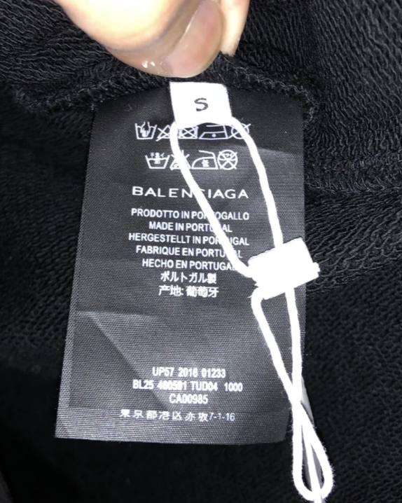 Balenciaga Sinners-embroidered hooded cotton sweatshirt Balenciaga Sinners-embroidered hooded cotton sweatshirt