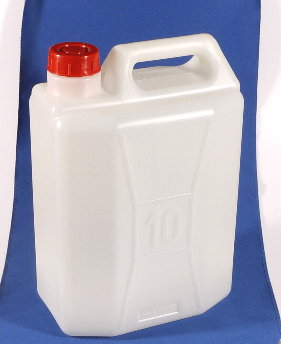 PRL) TANICA 10 L LITRI LITRES LITERS CANESTRO JERRY CAN USO ALIMENTARE ALIMENTI