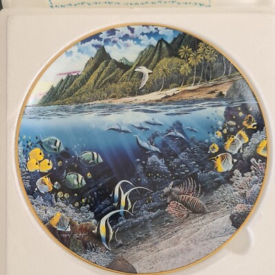 Danbury Mint Underwater Paradise ''La'ie's Sacred Princess'' Sammlerteller Echtheitszertifikat 