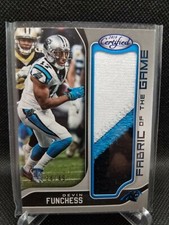 Devin Funchess 2018 Certified Fabric of the Game Prime #FG-DU 24/49 Panthers