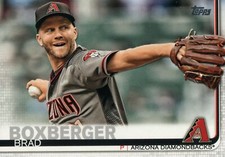 #305 Brad Boxberger Arizona Diamondbacks 2019 Topps Series 1 Baseball Card EAG