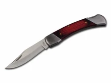 Large 8.5" Classic Lockback Folding Knife - Beautiful Hardwood Handles - 110