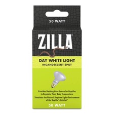 Zilla Incandescent Spot Bulb Day White Light  Heat 50 Watt