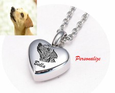 Ashes Necklace PetHuman Keepsake Necklace-Pet Urn Necklace Memorial Jewelry