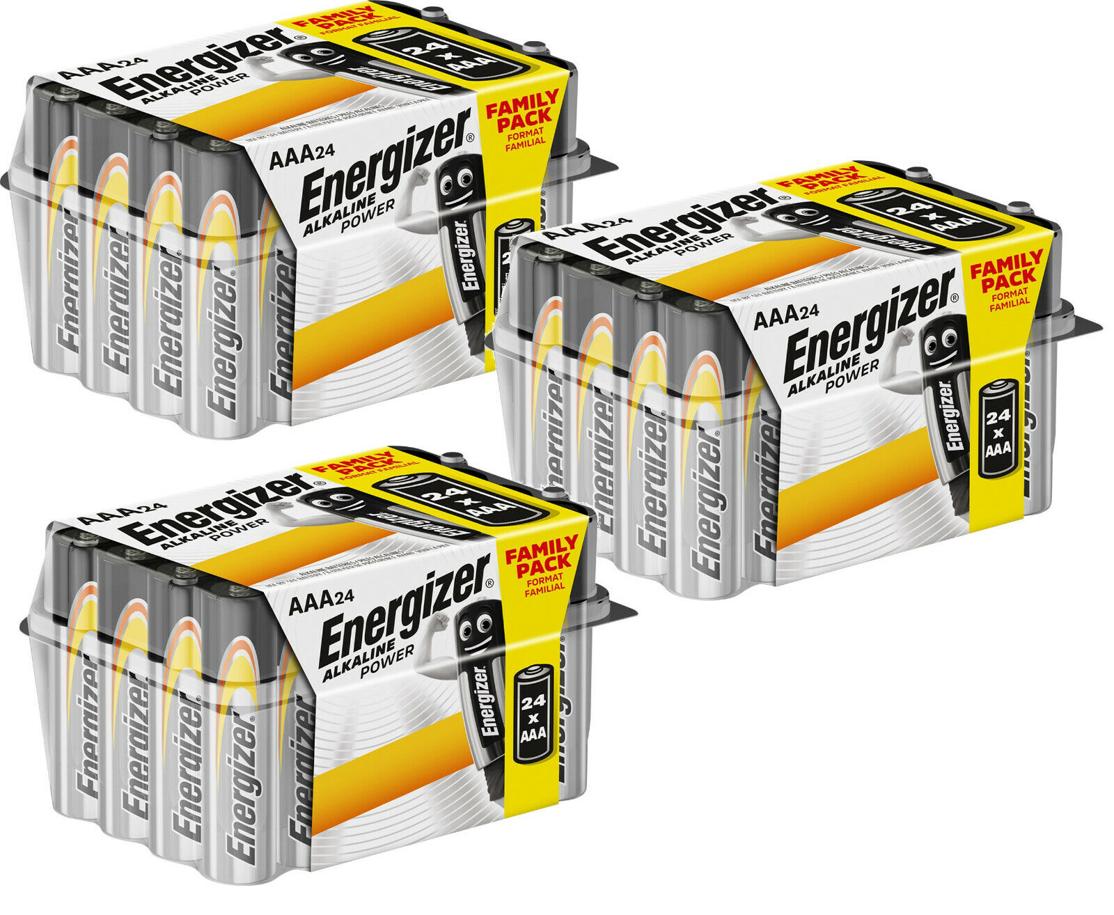 Thumbnail - 3x Energizer Alkaline Power Batterien Aaa Lr03 Micro Hr03 1,5v