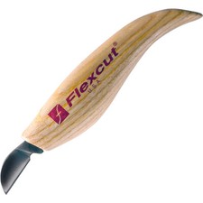 Flexcut Schnittmesser um komplizierte Holzdes...
