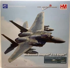 HOBBY MASTER MCDONNELL DOUGLAS F-15C EAGLE 75TH ANNIV OREGON ANG HA4559 1/72