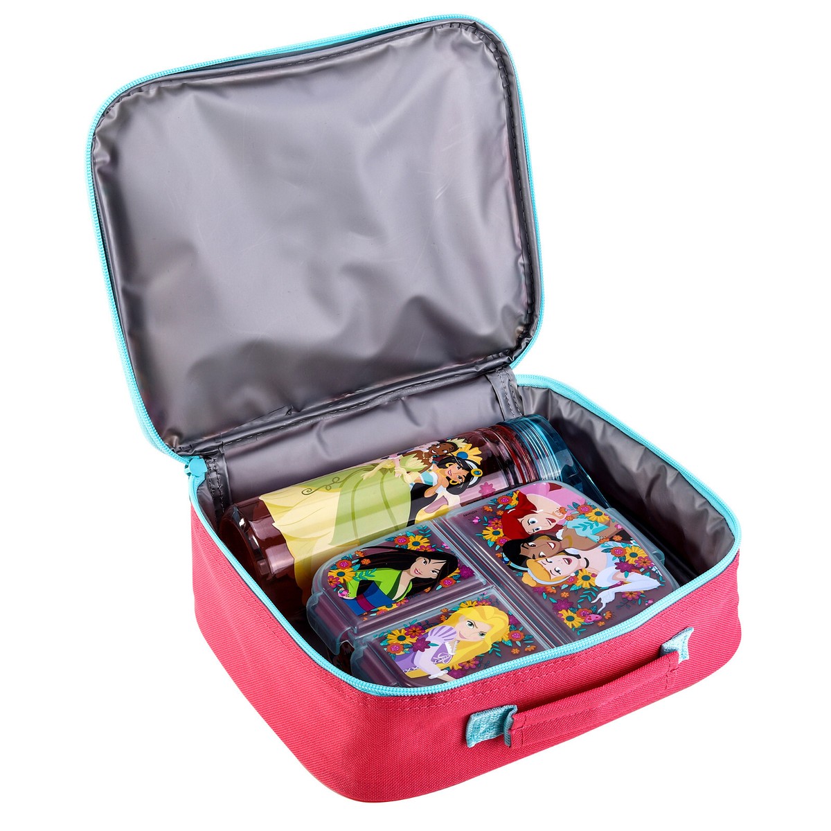 Disney Princess Kids Lunch Box Set – Lunch Bag, Lunch Box and