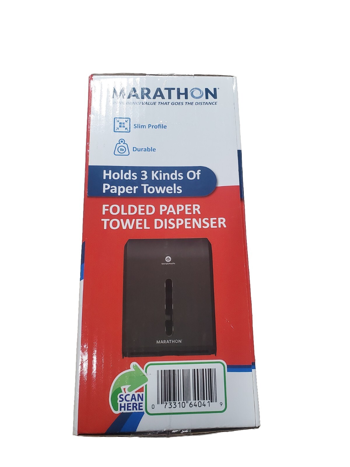 Marathon Folded Towel Dispenser For 3 Styles Of Folded Paper Towels eBay