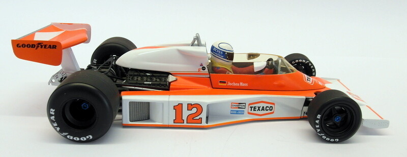 ミニチャンプス F1McRAREN FORD M23 J.MASS.1976 Minichamps 1/18 Scale - 530 761812 McLaren Ford M23 J. Mass