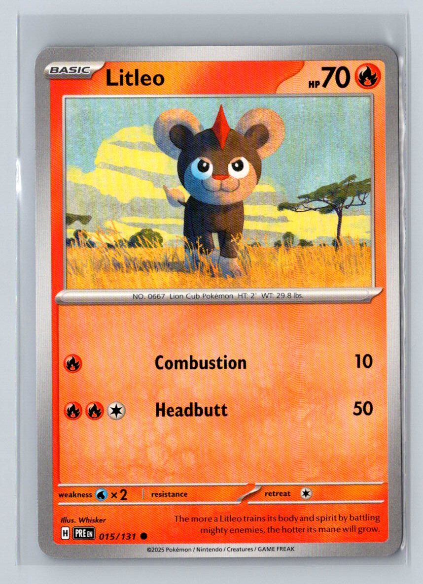 Prismatic Evolution #15/131 Litleo