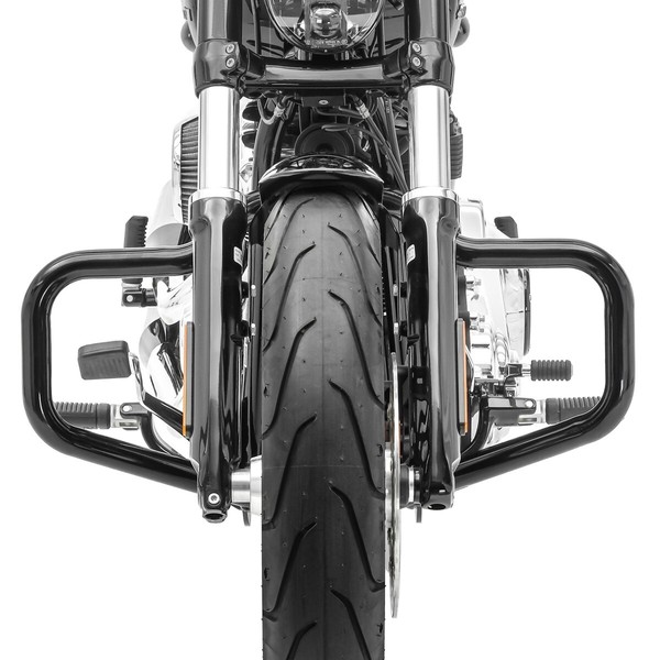 SturzbüGel Mustache FüR Harley Davidson Softail 18-26 Schwarz-image