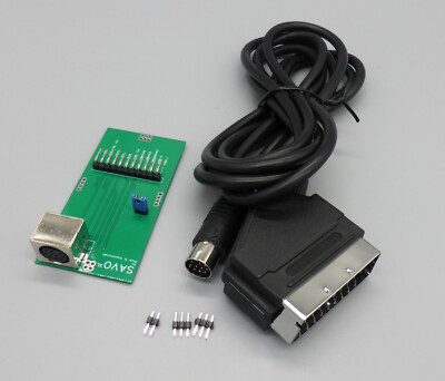 SAVO Ersatzplatine für den RF-Modulator Atari XL + Kabel