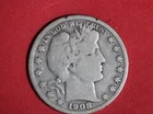Estate  1908-S Barber Half Dollar  #P27372