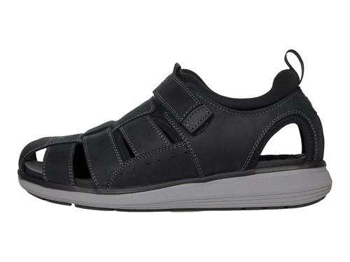 BOUCHON Mens Genuine Ostrich leg Dress Sandals Size 10.5 M  display picture 1