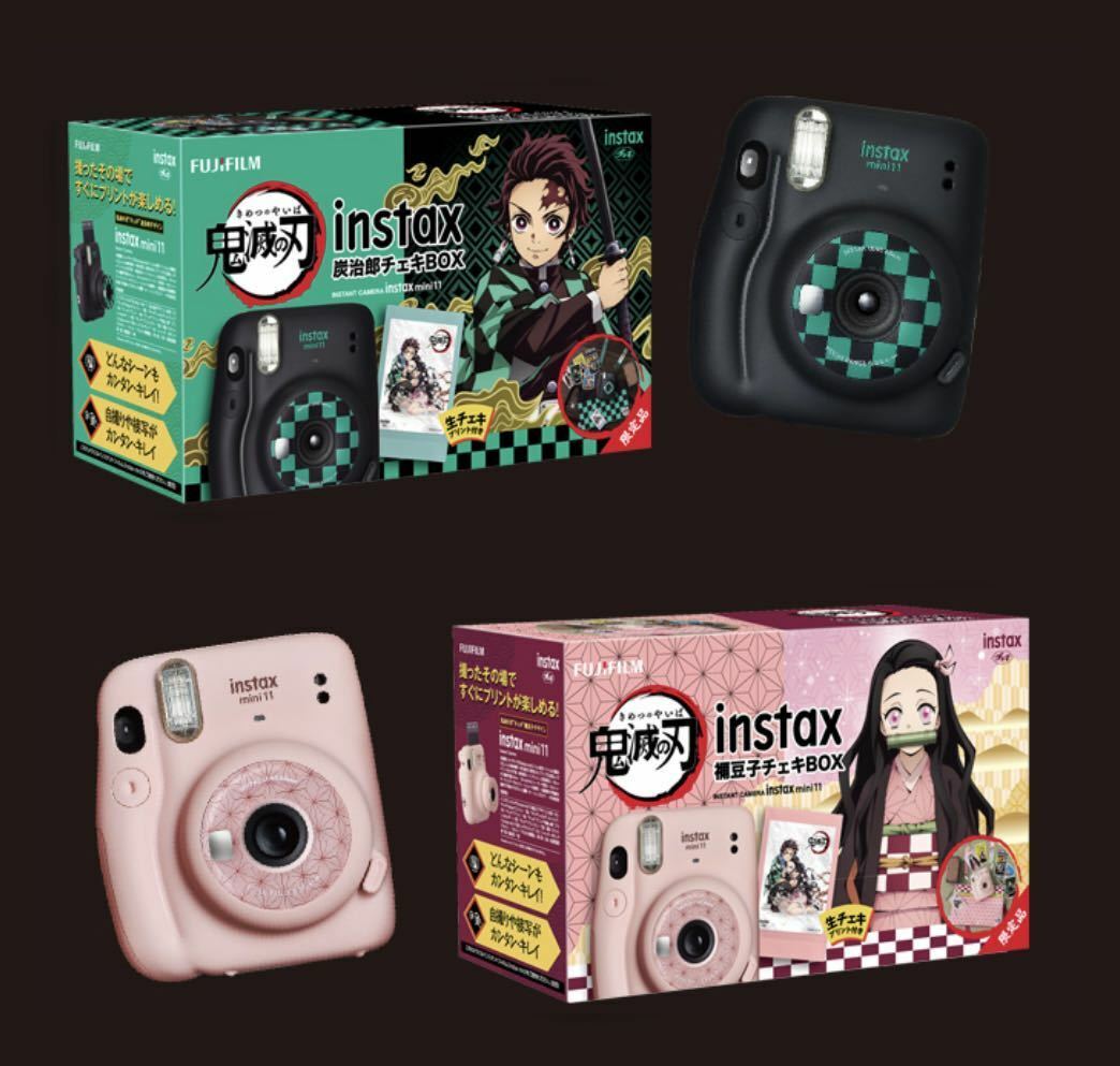 FUJI FILM Cheki Instant camera Demon Slayer Kimetsu no Yaiba