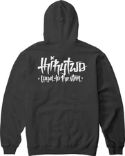 ThirtyTwo Men's 32 Art Graffiti Pullover Fleece Hoodie Sweatshirt in Black LARGE