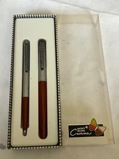 Vintage Montblanc Carrera 422 Fountain & 492 Ballpoint Pen Set-New NOS