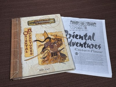 Dungeons & Dragons 3rd Edition Oriental Adventures - With Web Content Printed