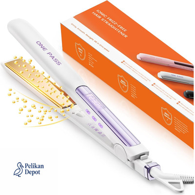 Haarglätter Faszin 2 in 1 Locken und Glätten mit Titanplatten