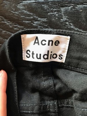 Acne Studio | ACE STAY CASH Jeans Schwarz 32/34 NEU + Original Tasche