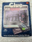 Clue VCR Mystery Game 1985 Vtg Parker Brothers Complete Rare HTF
