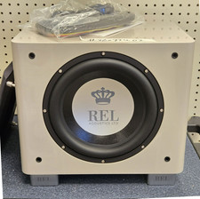 REL T/9X 10" Powered Subwoofer - Gloss Gray used b