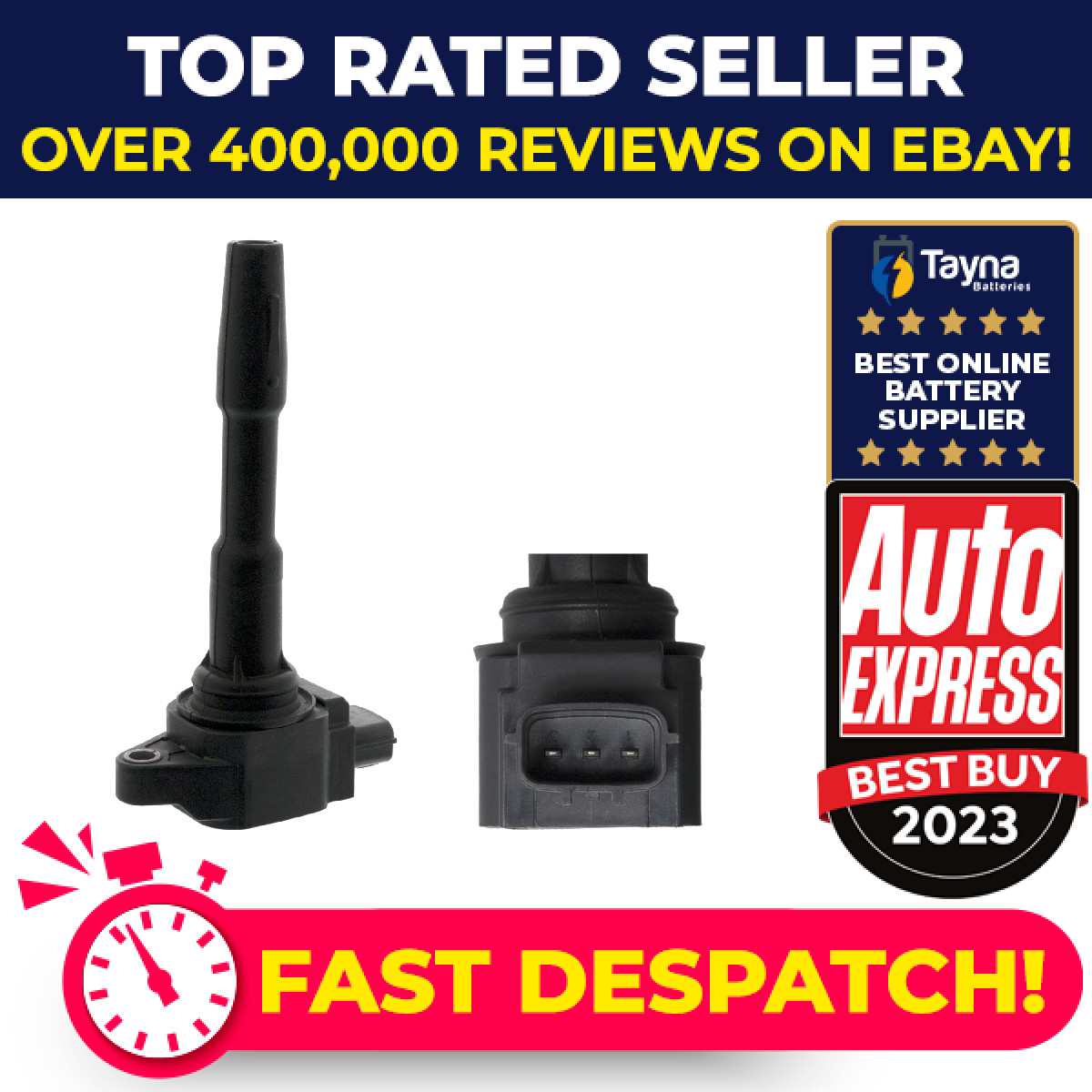 Ignition Coil fits DACIA LOGAN Mk2 9 2012 on 224332428R Febi Quality Guaranteed