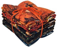 MICHAEL MILLER - Nightmare at Halloween Fat Quarter Bundle 10 pcs