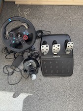 Logitech G29 Racing Steering Wheel , Pedals & Shifter