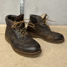Vtg Red Wing Work Boots Made In USA Brown Men’s 10.5