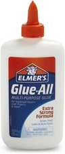 Multi-Purpose White Glue 7.625 oz, 2 Pack - Strong Adhesive for Crafts &