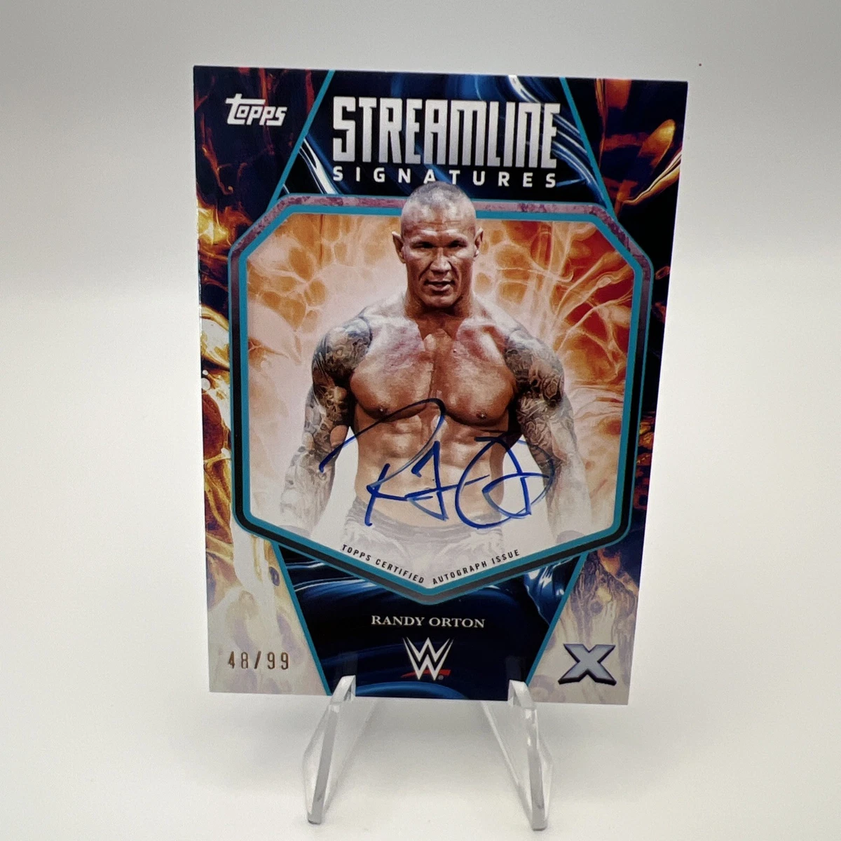 Randy Orton Autograph Indiana Wrestling Trading Cards for Randy Orton Autograph Indiana Wrestling Trading Cards for
