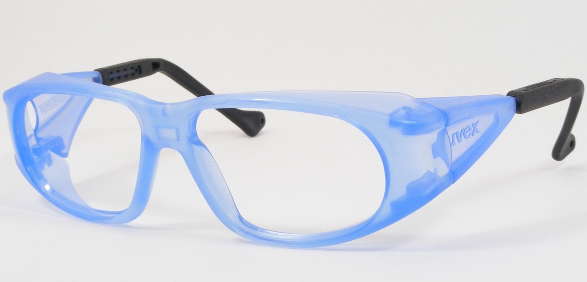 UVEX meteor AS/NZS 1337 Lic. Nr.794 W 166 Blue Safety Spectacles