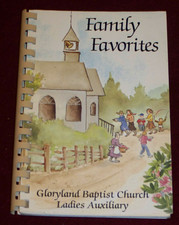 Gloryland Baptist Church Cookbook  Charlotte North Carolina 1993