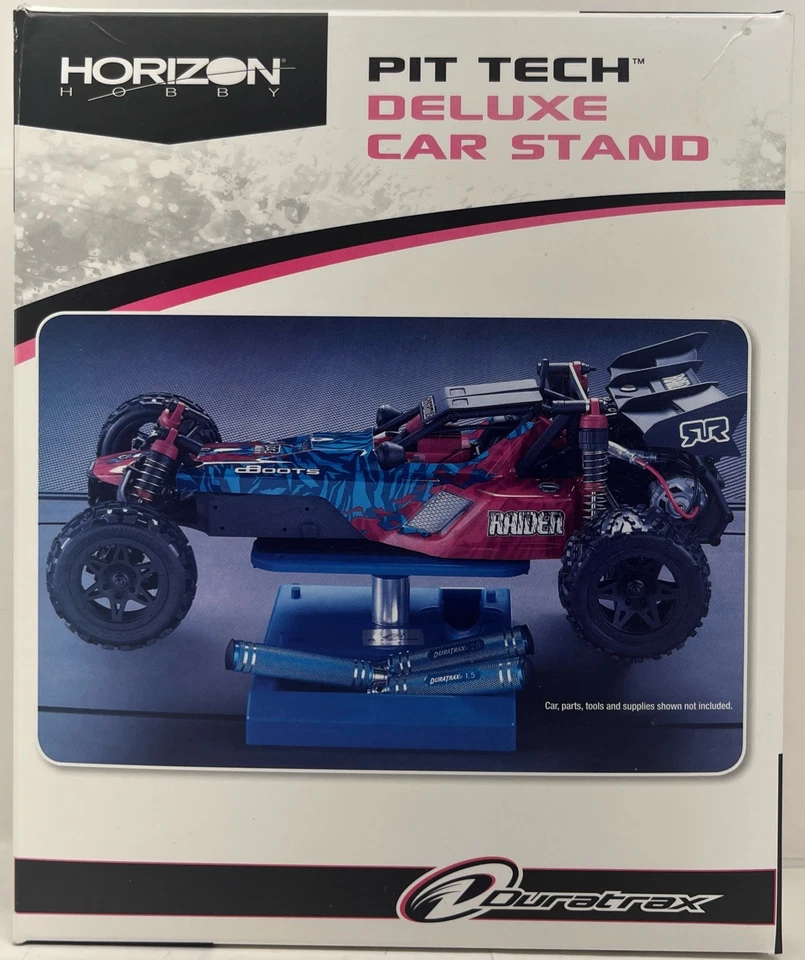 Duratrax Pit Tech Deluxe RC Car & Truck Stand Blue DTXC2370 Brand New! - Image 2 of 2