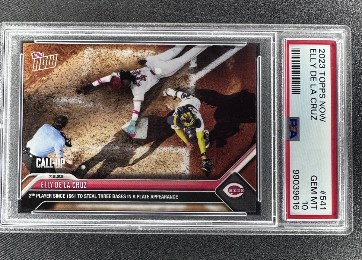 2023 Topps Now Elly De La Cruz #541 Call-Up Rookie PSA 10 Cincinnati Reds