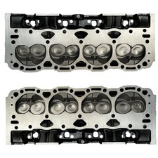Pair 5.7l 350 Vortec Cast Iron Loaded Cylinder Heads Chevy Gmc 96-02 12558060