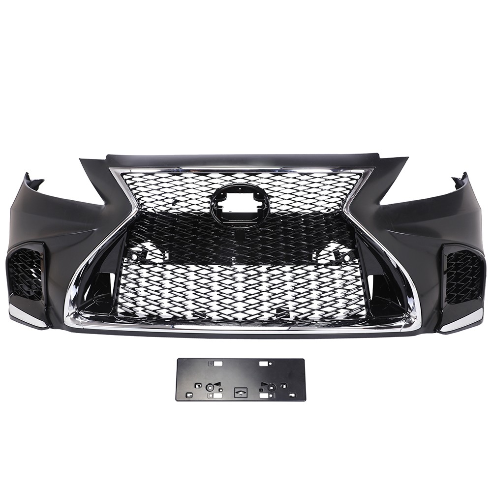 Front Bumper Fits 07-09 Lexus LS460 LS600h Conversion to 2018+ LS