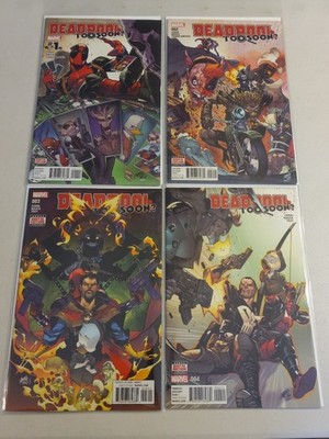 Deadpool Too Soon? 1-4 Complete Marvel Comics 2016