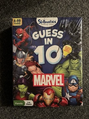 Skillmatics Card Game - Guess in 10 Marvel, Perfect for Ages 8 and Up
