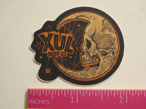 2" BEER STICKER: XUL Beer Co ~ Knoxville & Hardin Valley, TENNESSEE Brewery