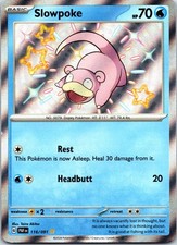 Slowpoke Shiny Rare SV: Paldean Fates 116/091 NM on eBay