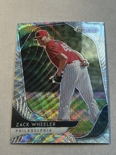 2020 Panini Prizm - Zack Wheeler #248 Blue Wave Prizm /60