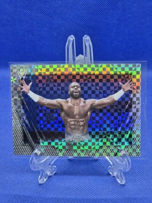 Topps 2025 Chrome WWE Apollo Crews X-Fractor Card #114 Wrestling