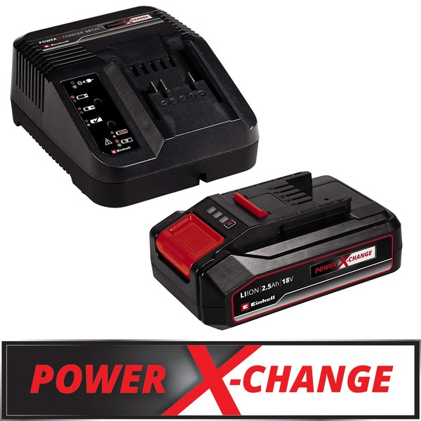 Einhell 18V 2,5 Ah Pxc Starter Kit Akku Und LadegeräT 4512097 Power X-Change-image